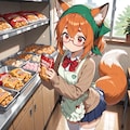 稲守あやかちゃん、スーパーちちぷいでバイト中 5枚目