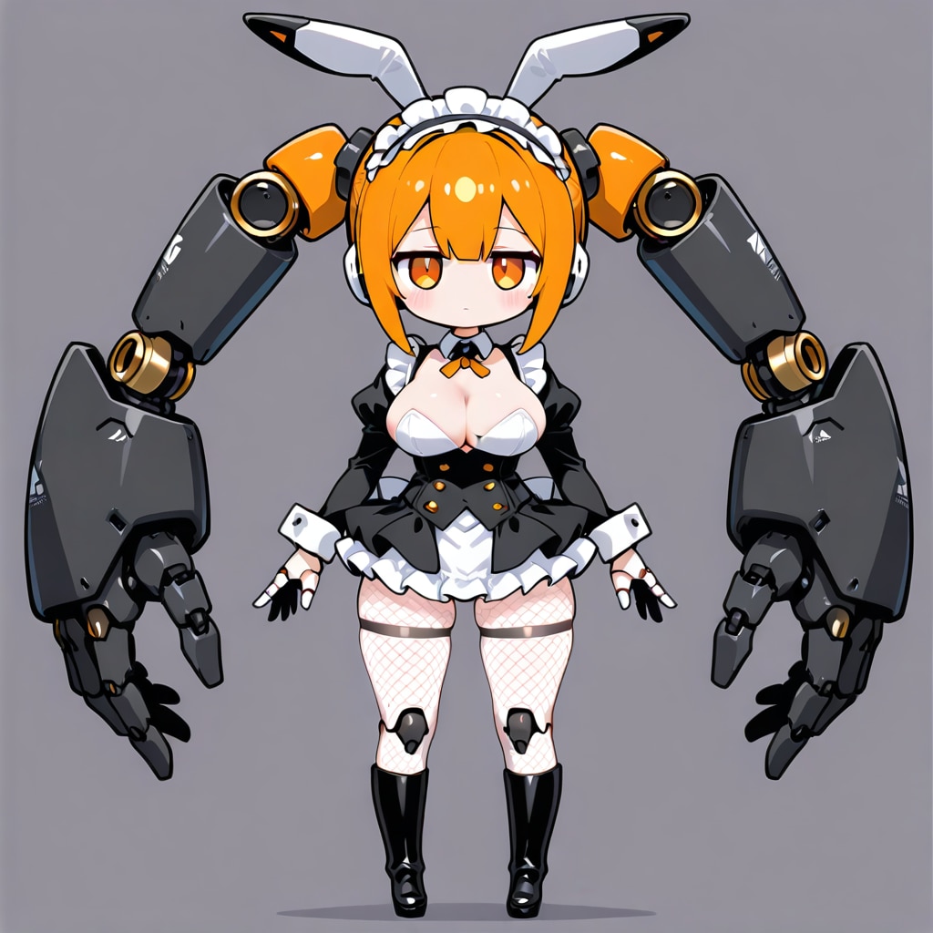メカでバニーなメイドさん（拳付き）