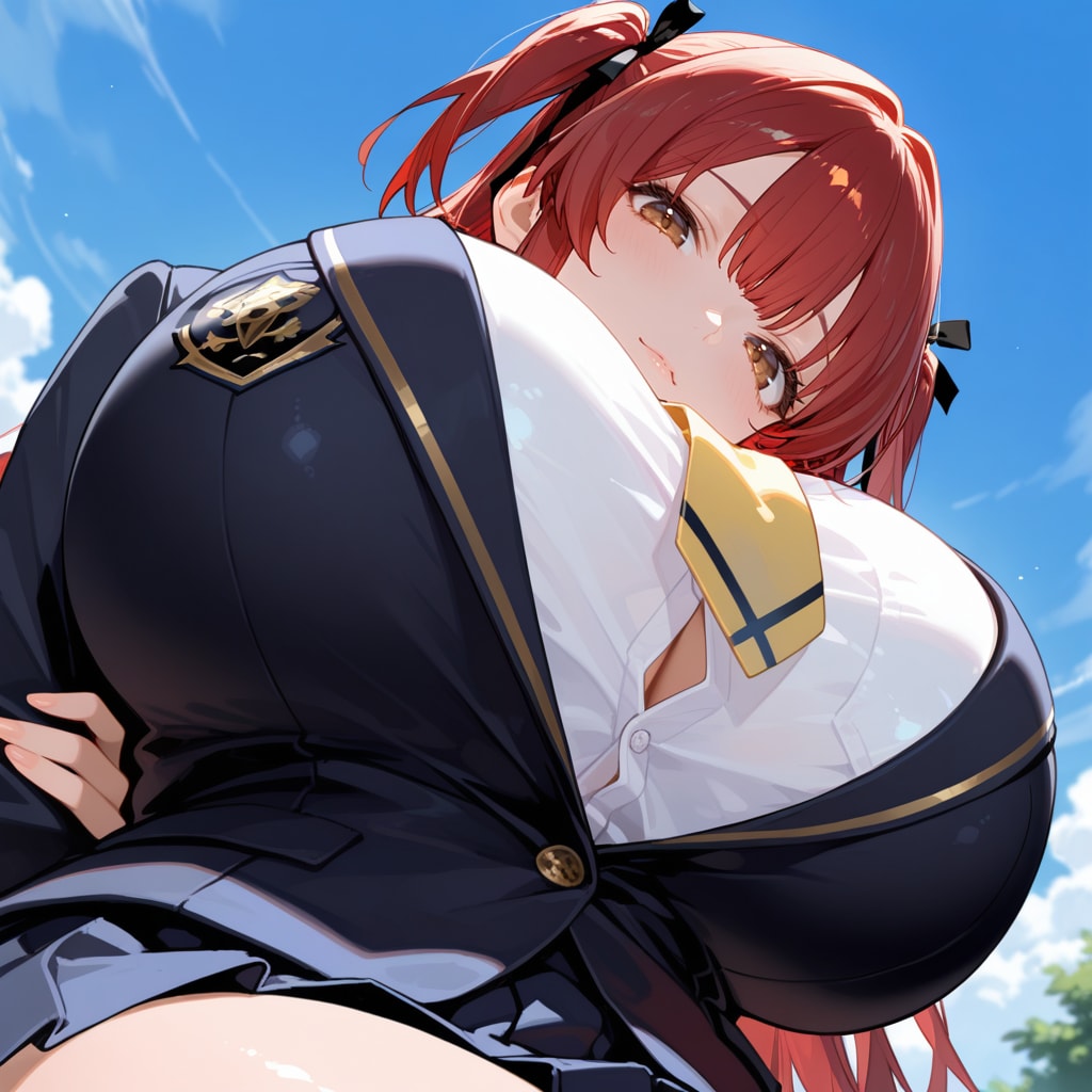 空が半分しか見えなかった