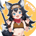 謎の海産物さんちのおおかみみみみんぞくの衣装に近づけた衣装を着たナルヨちゃん！！ 5枚目