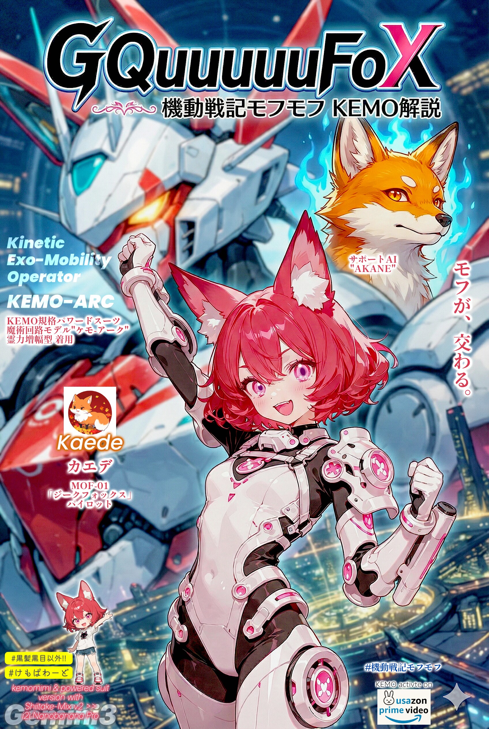 KEMO-ARC 魔術回路型 霊力増幅モデル【機動戦記モフモフ】