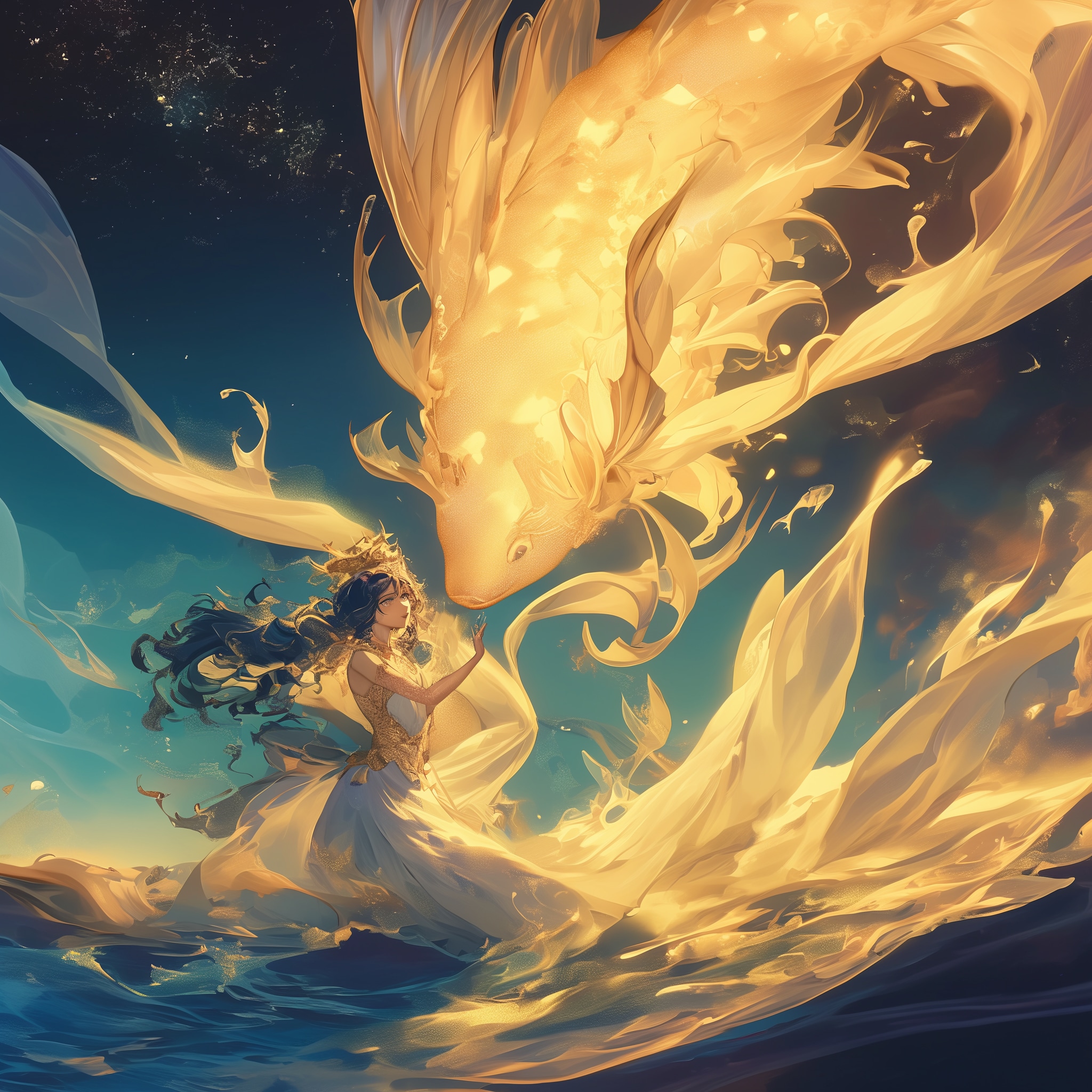 うお座 | の人気AIイラスト・グラビア