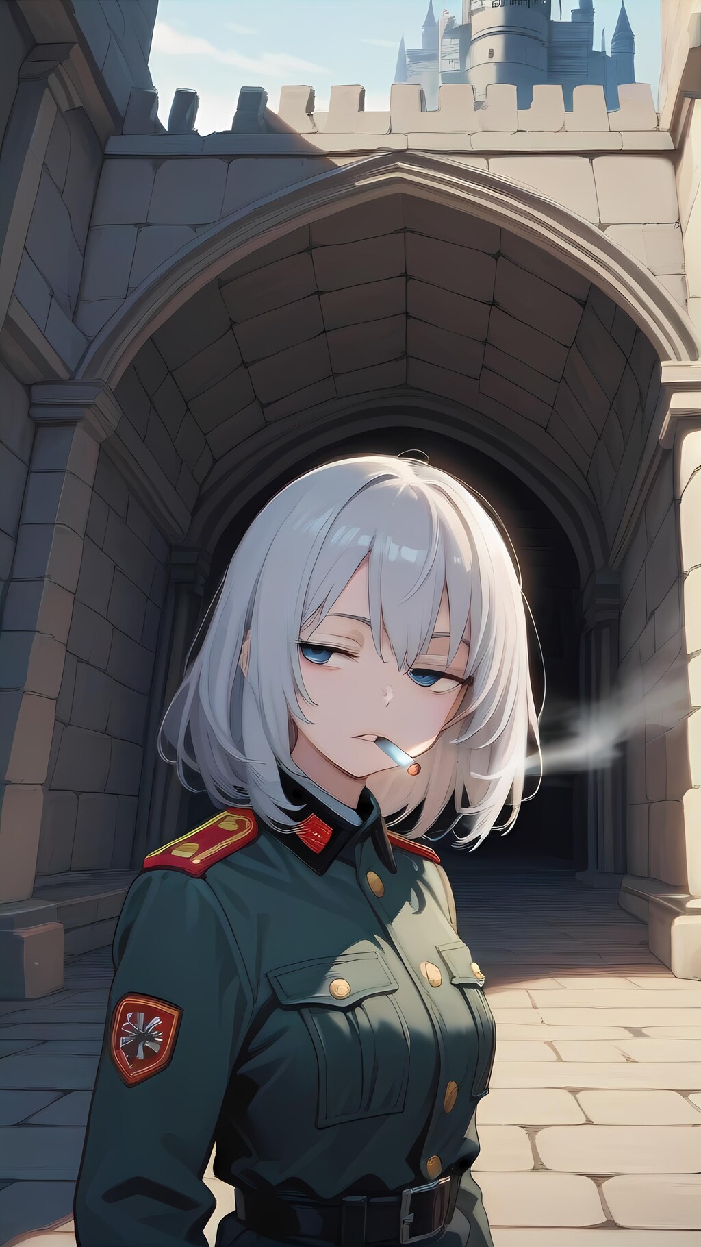 今日も城内異常なし