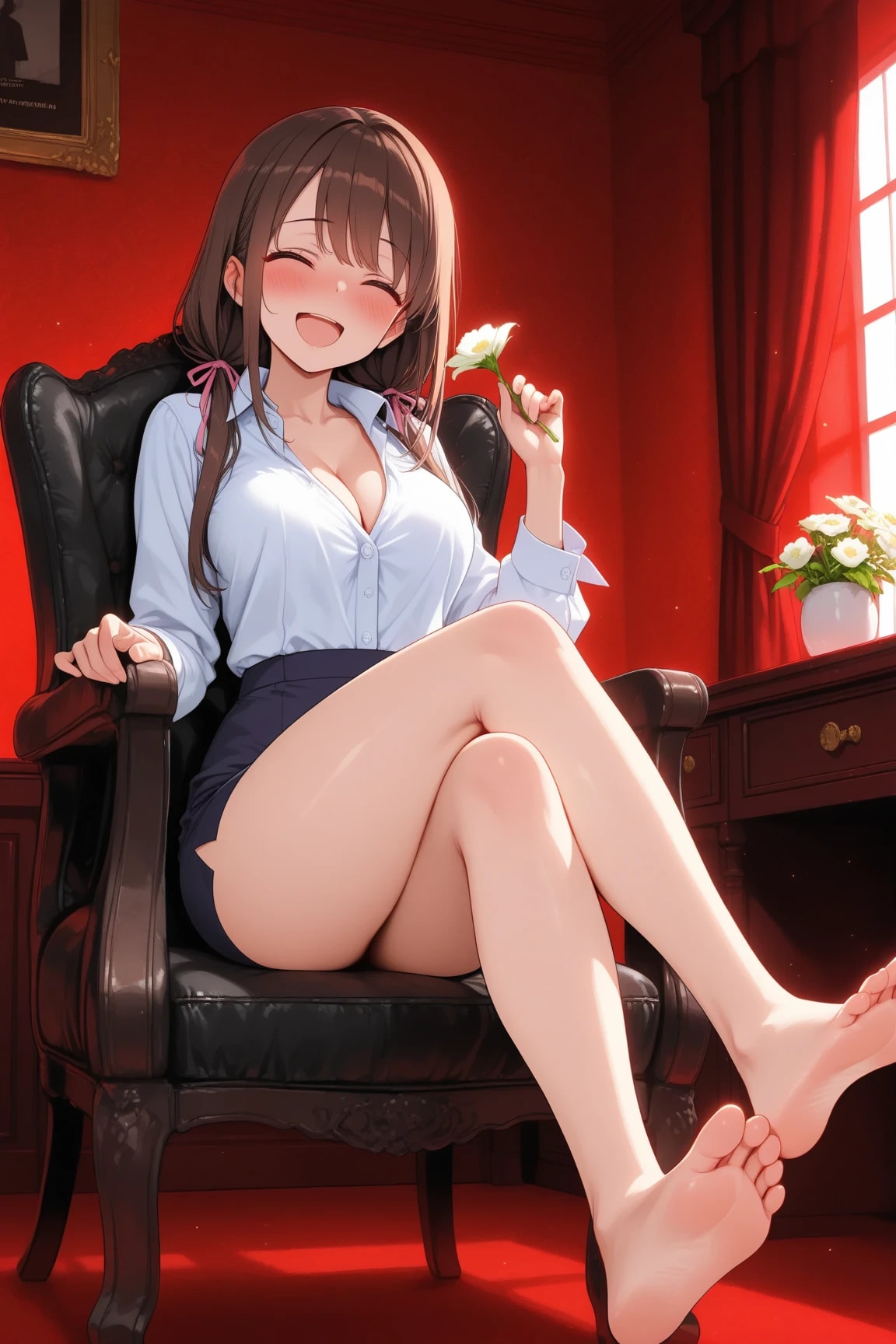 ゴキゲンな魔理沙社長💓