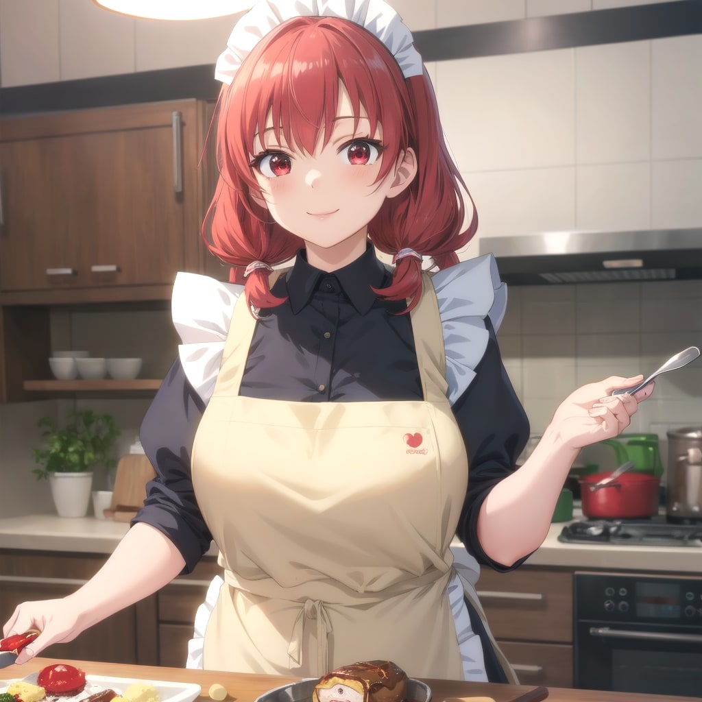 キッチンの裏側から