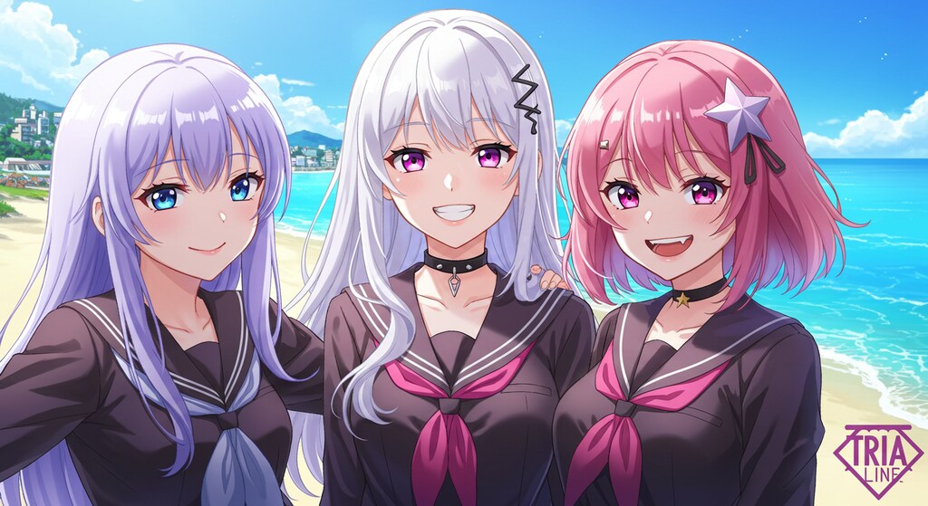 美少女ゲームキャラ