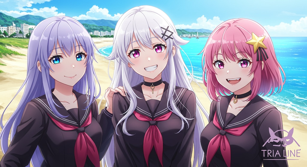 美少女ゲームキャラ