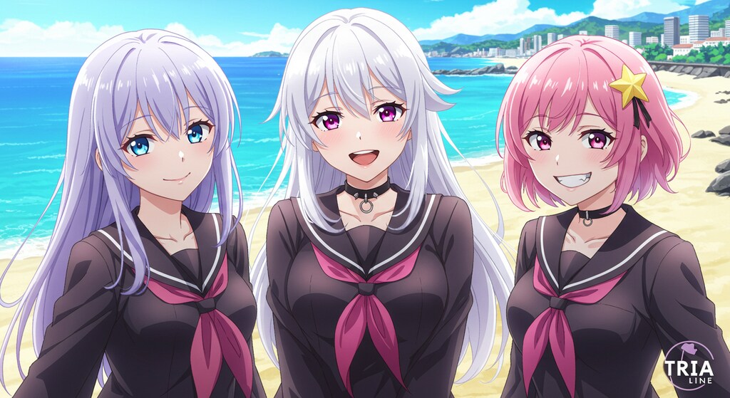 美少女ゲームキャラ