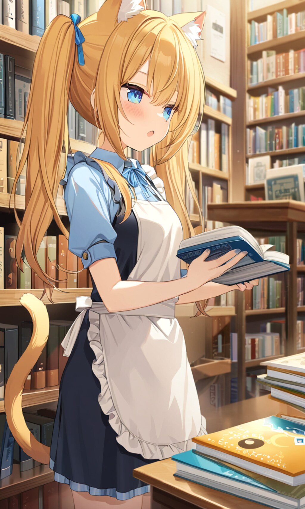 こるり「ひまー」まや「仕事しろ店員」