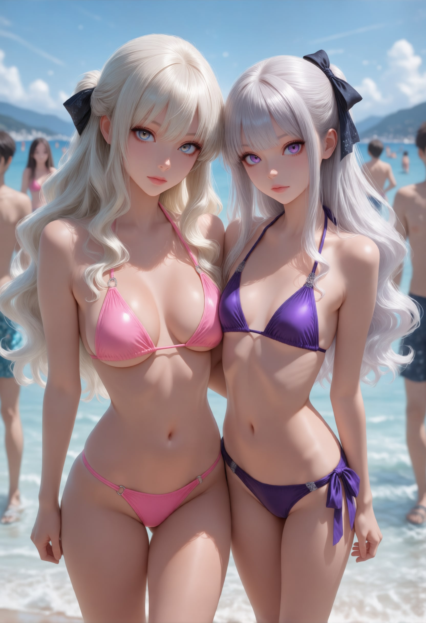 朝と咲（夏の思い出）