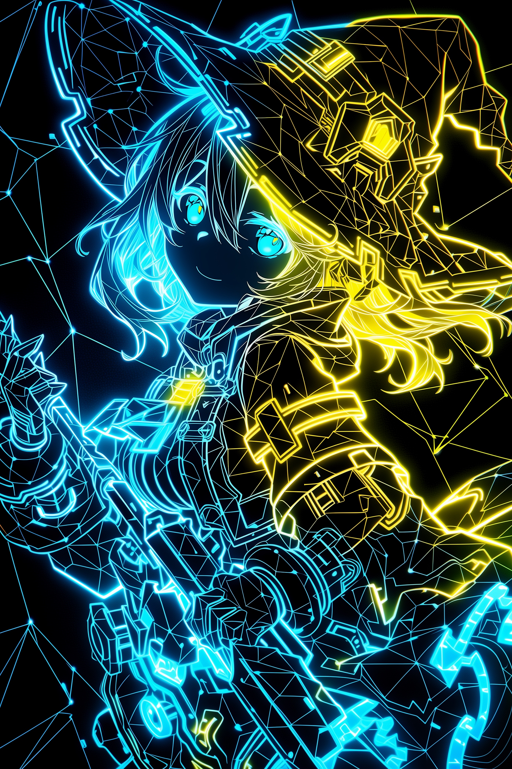 マジカルネオンウィッチ | の人気AIイラスト・グラビア