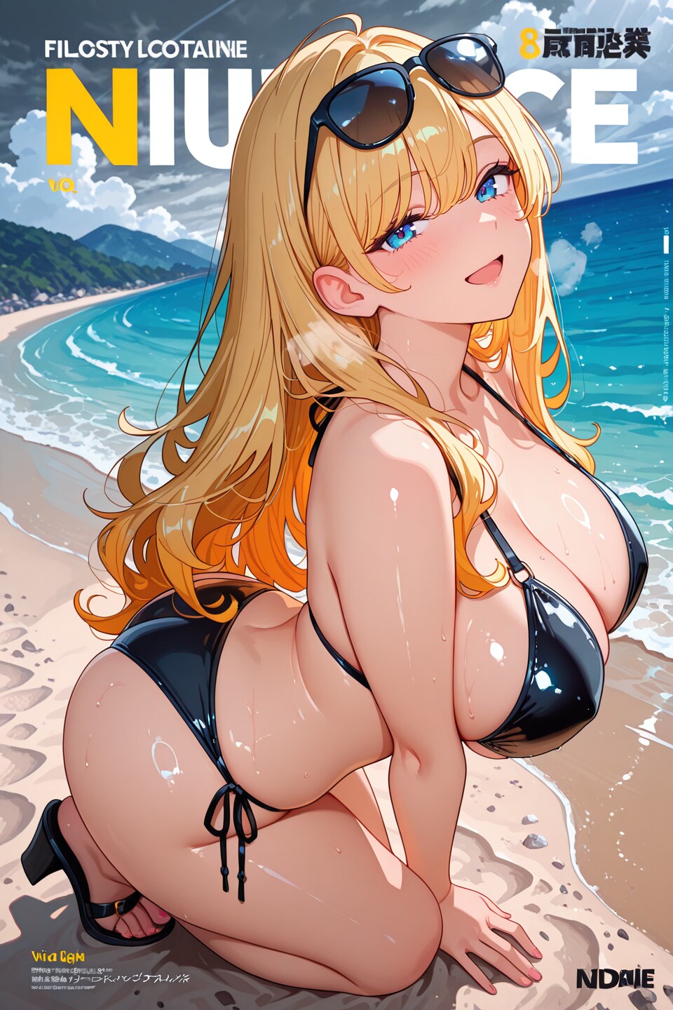真冬のなつみはビールのために頑張る