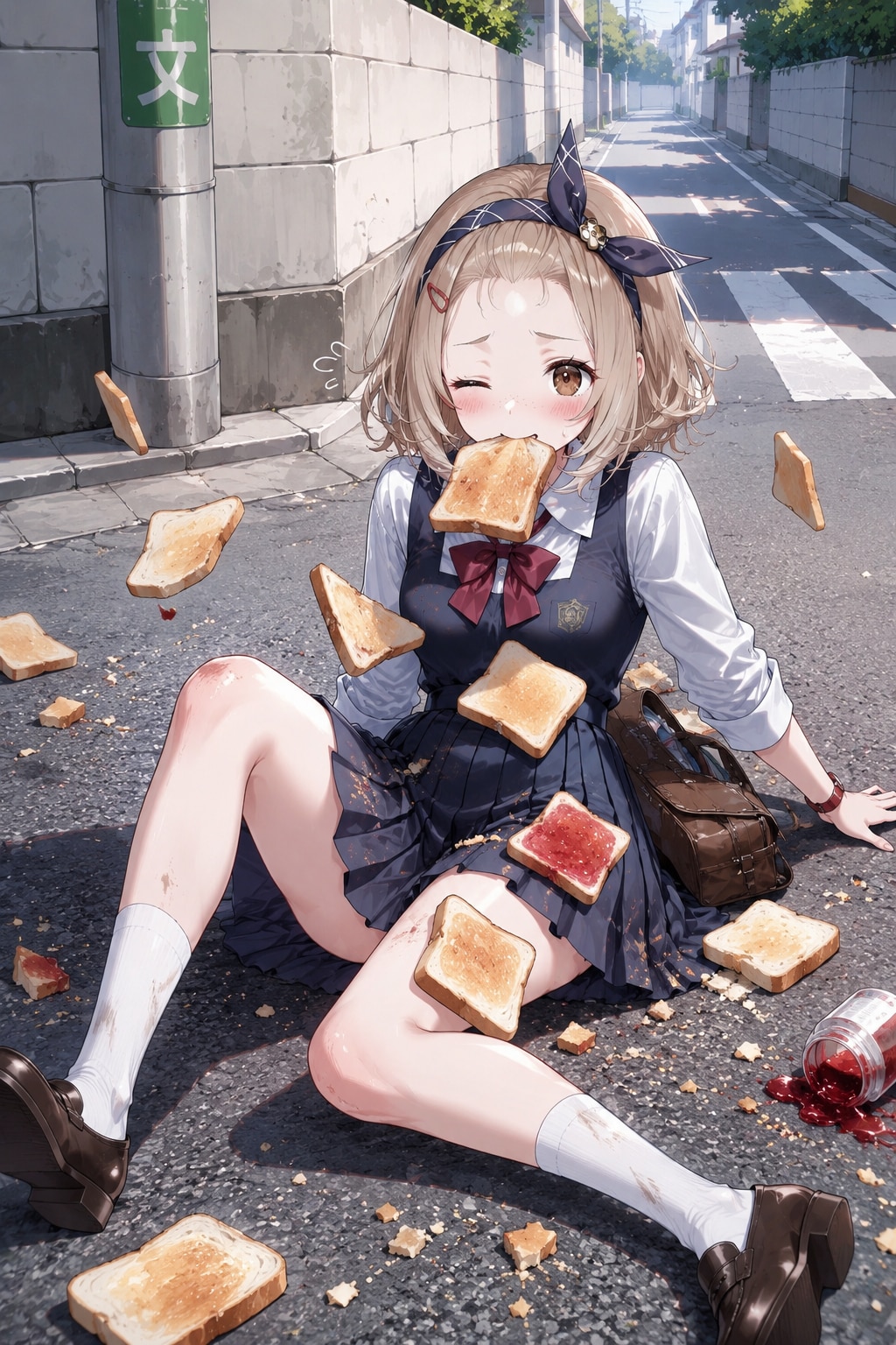 私のトーストを越えて行け！