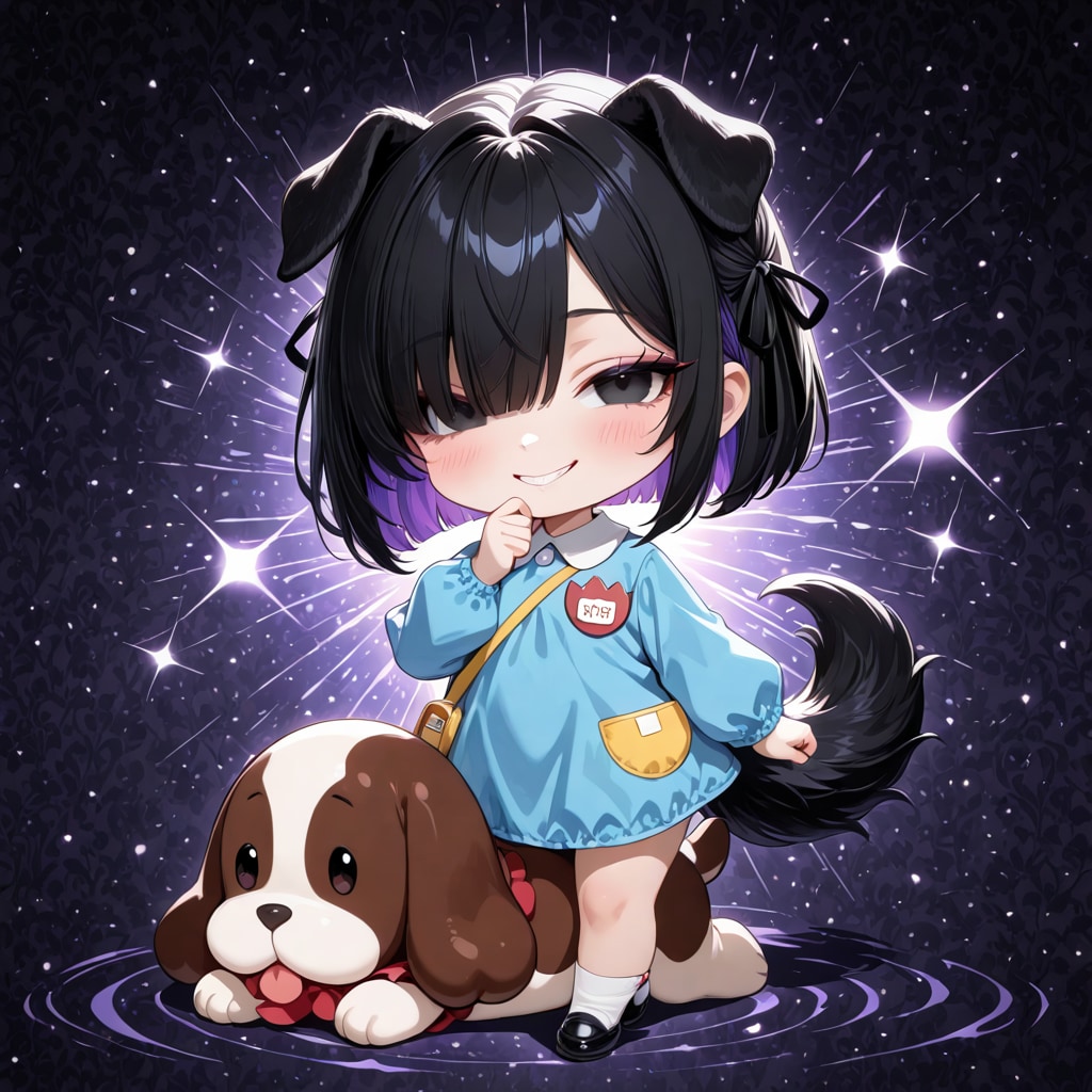 シアン(わんねぇ)園児時代