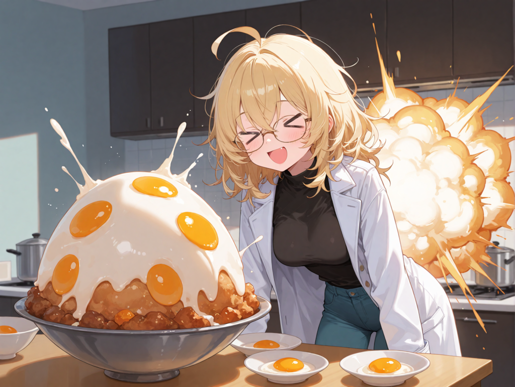 楓花家・卵料理改良編