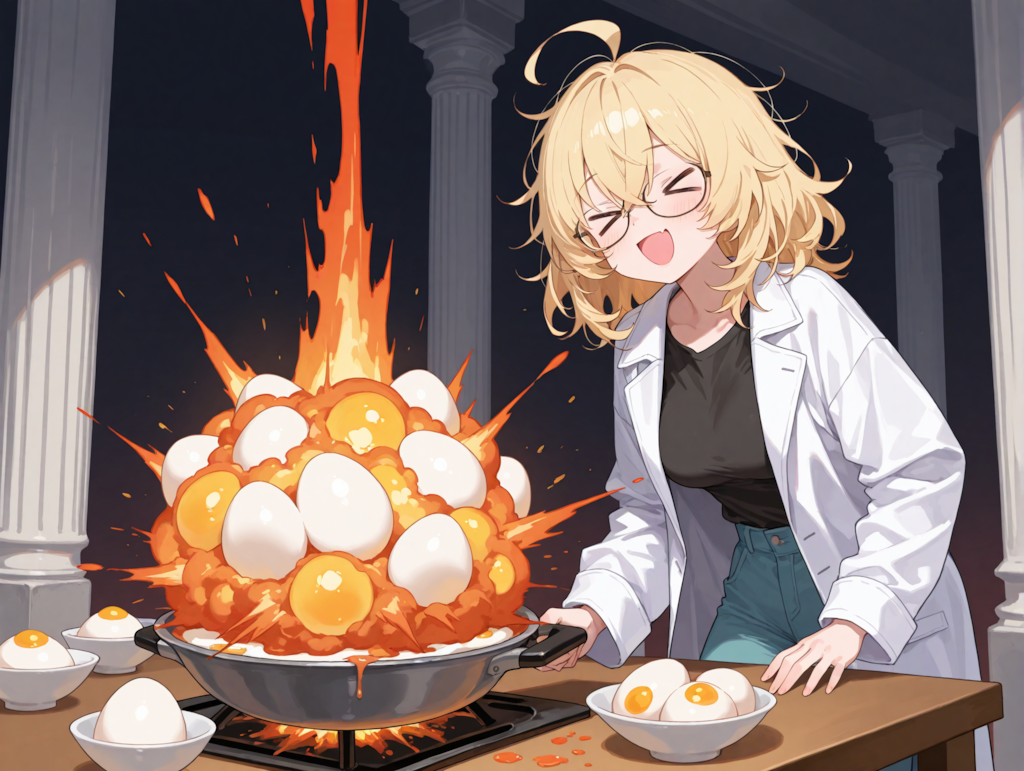 楓花家・卵料理改良編