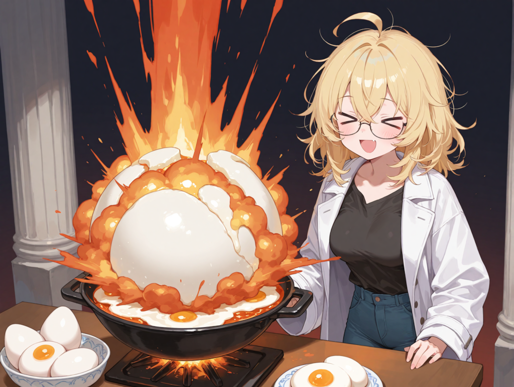 楓花家・卵料理改良編