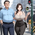 レギンスファッション特集　むっちむちレギンス美女 3枚目