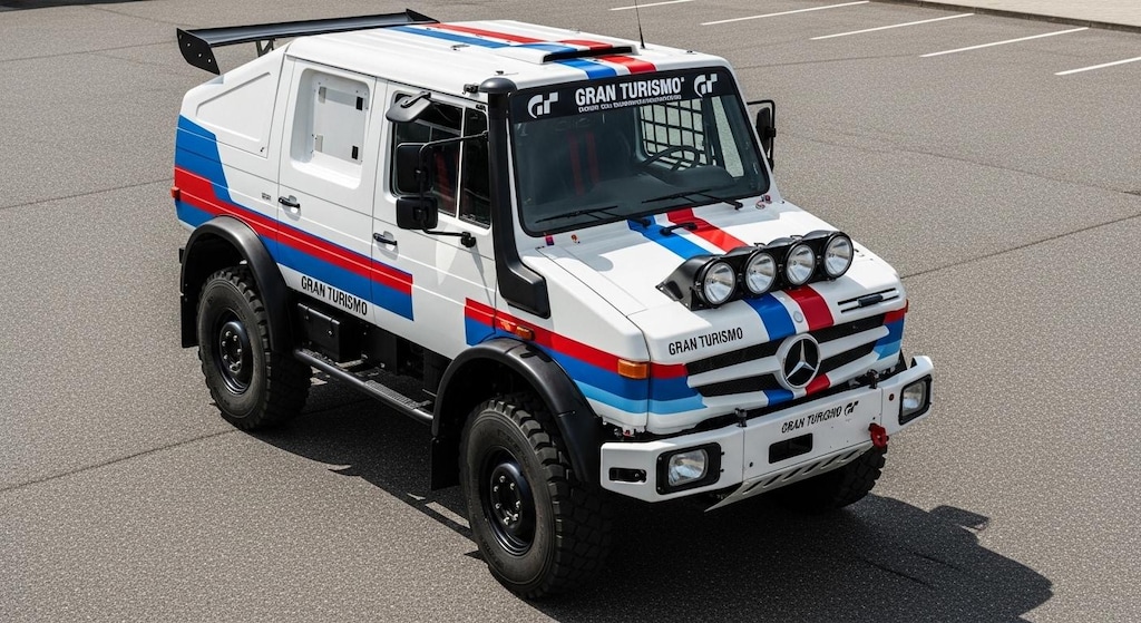 ベンツウニモグラリーカー