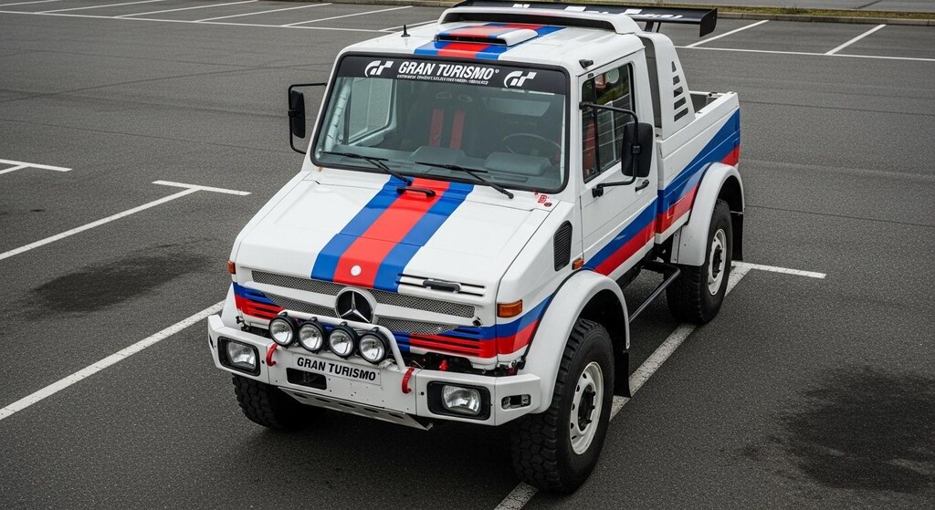 ベンツウニモグラリーカー