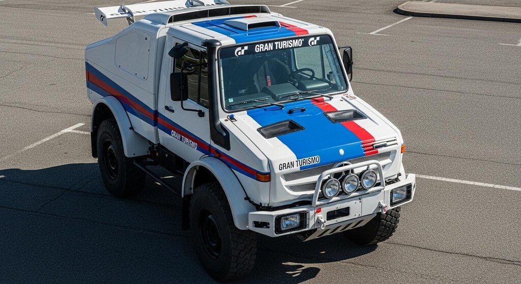 ベンツウニモグラリーカー