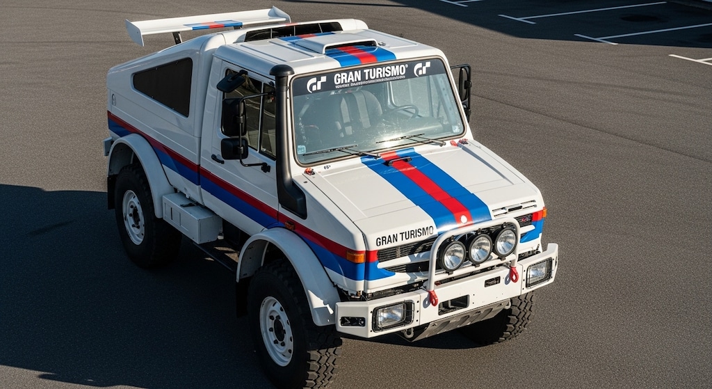 ベンツウニモグラリーカー