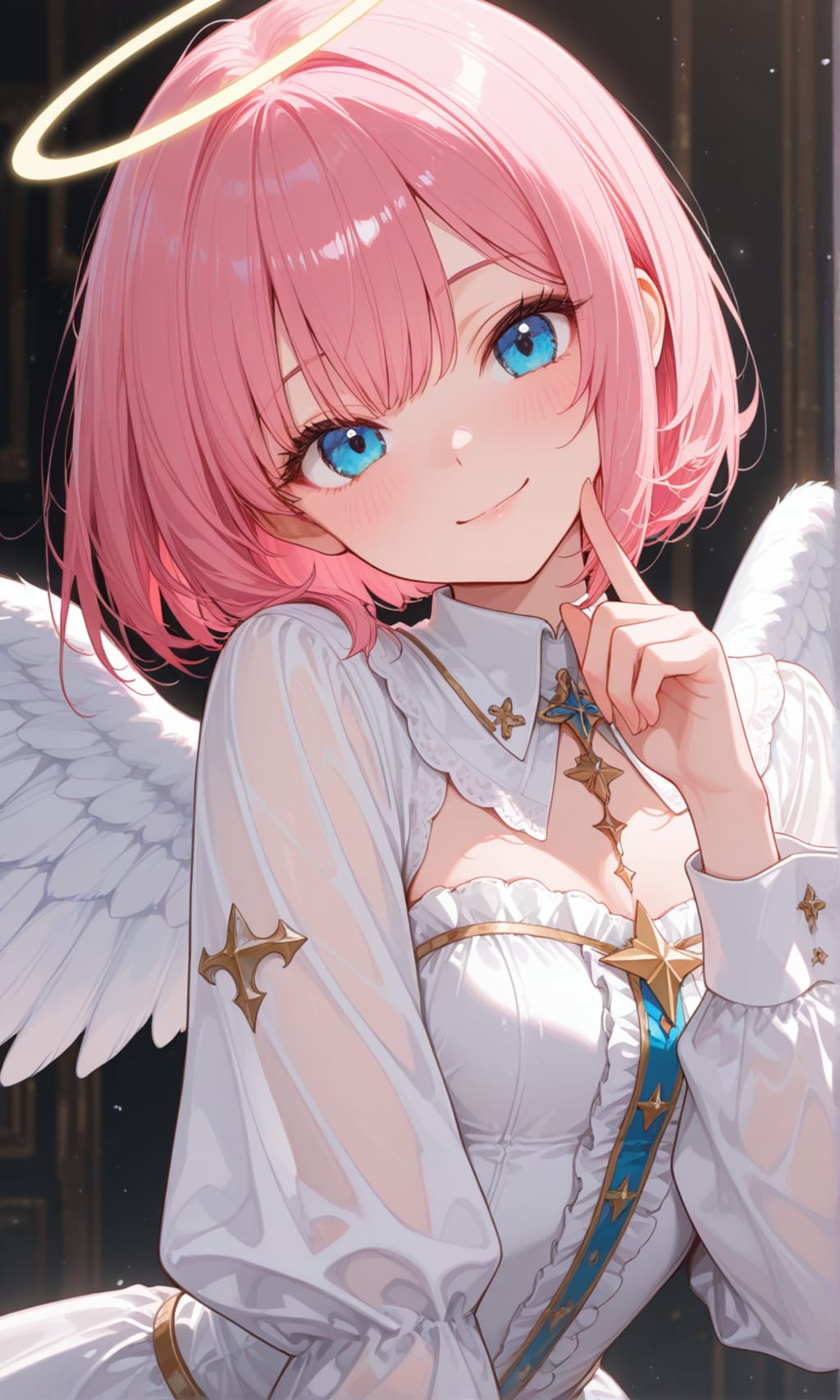 天使と悪魔のツーショット(∩´∀`∩)💕