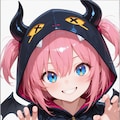 天使と悪魔のツーショット(∩´∀`∩)💕 3枚目