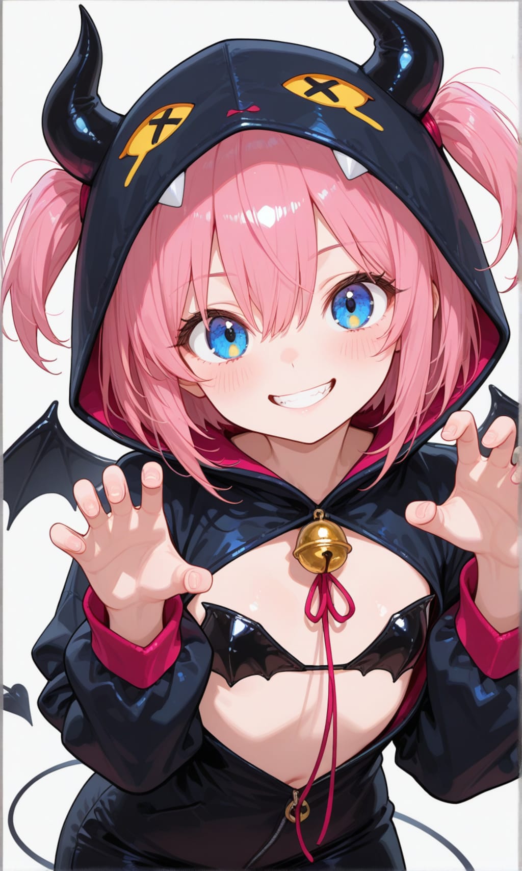 天使と悪魔のツーショット(∩´∀`∩)💕