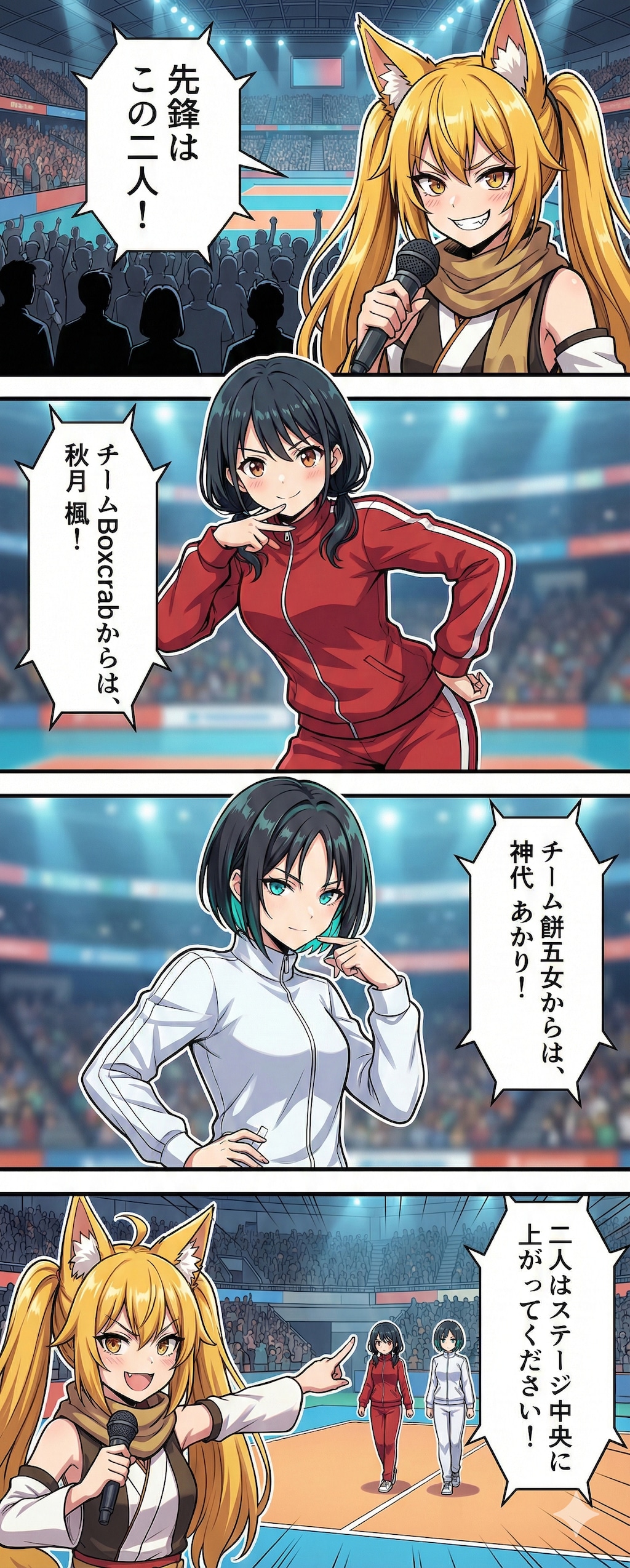 先鋒戦①