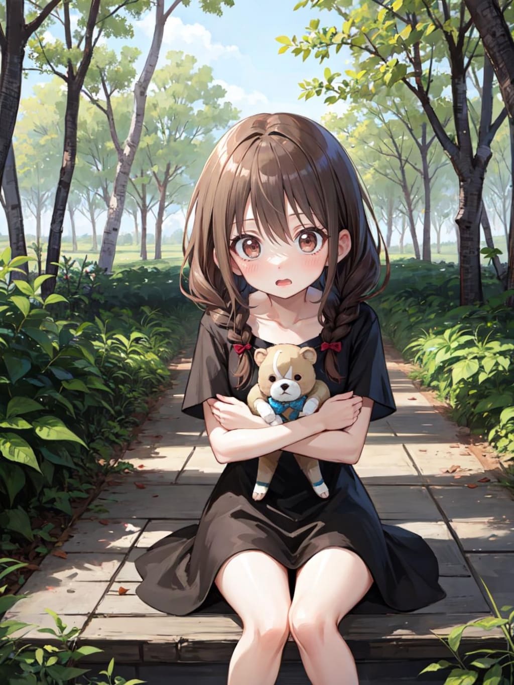 おさげちゃん