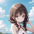 おさげちゃん 3枚目