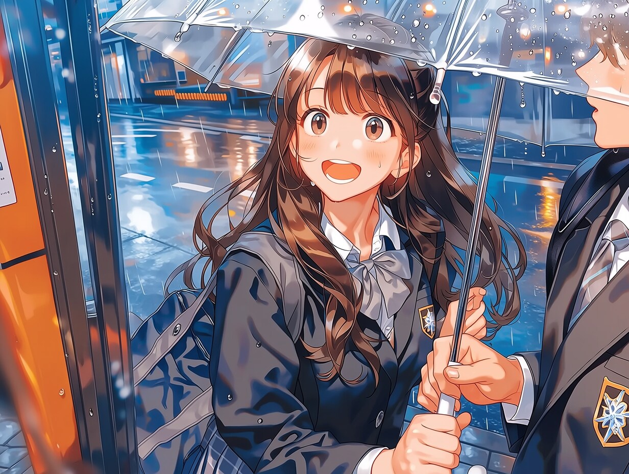 雨の日の彼女（ニジジャーニーのみ）
