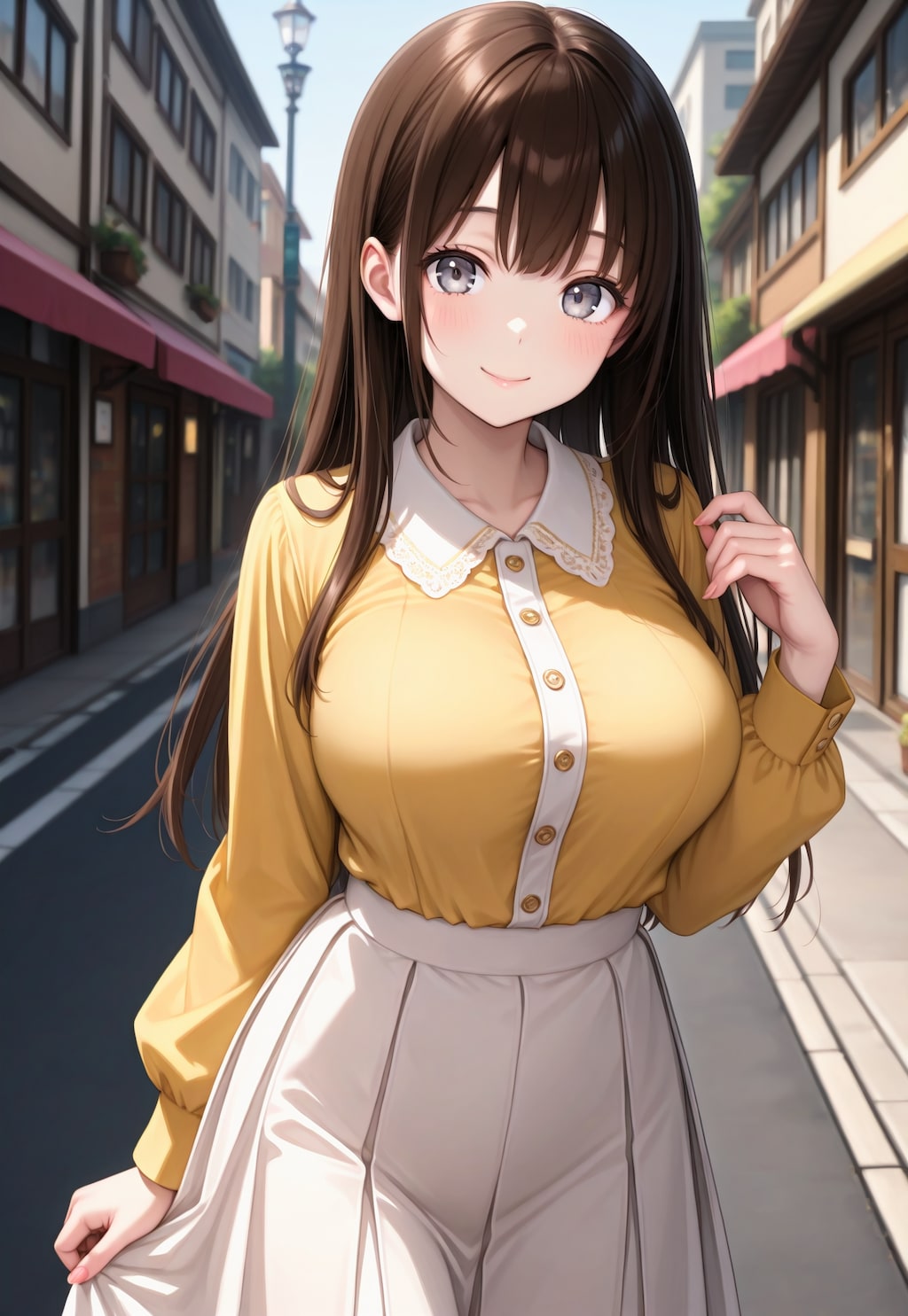 1555（黄色いブラウス）
