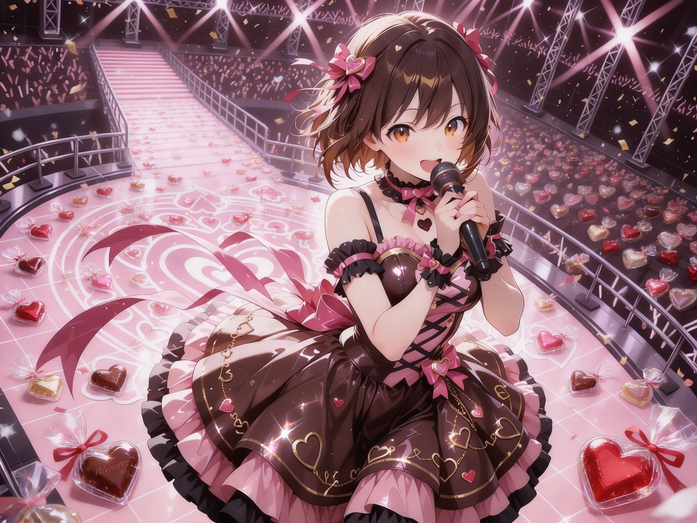 バレンタインライブ！ | の人気AIイラスト・グラビア
