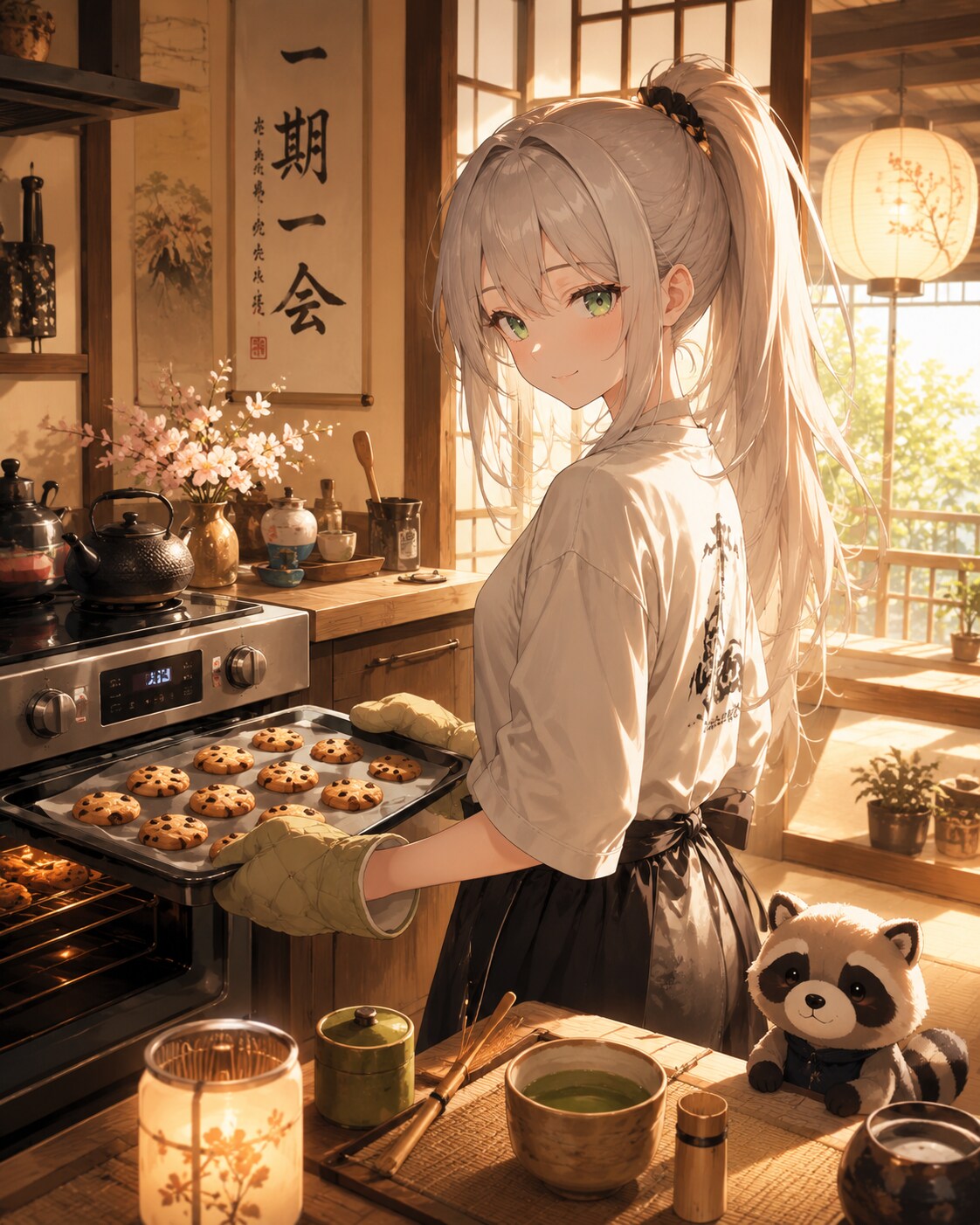 クッキーが焼けたでござる | の人気AIイラスト・グラビア
