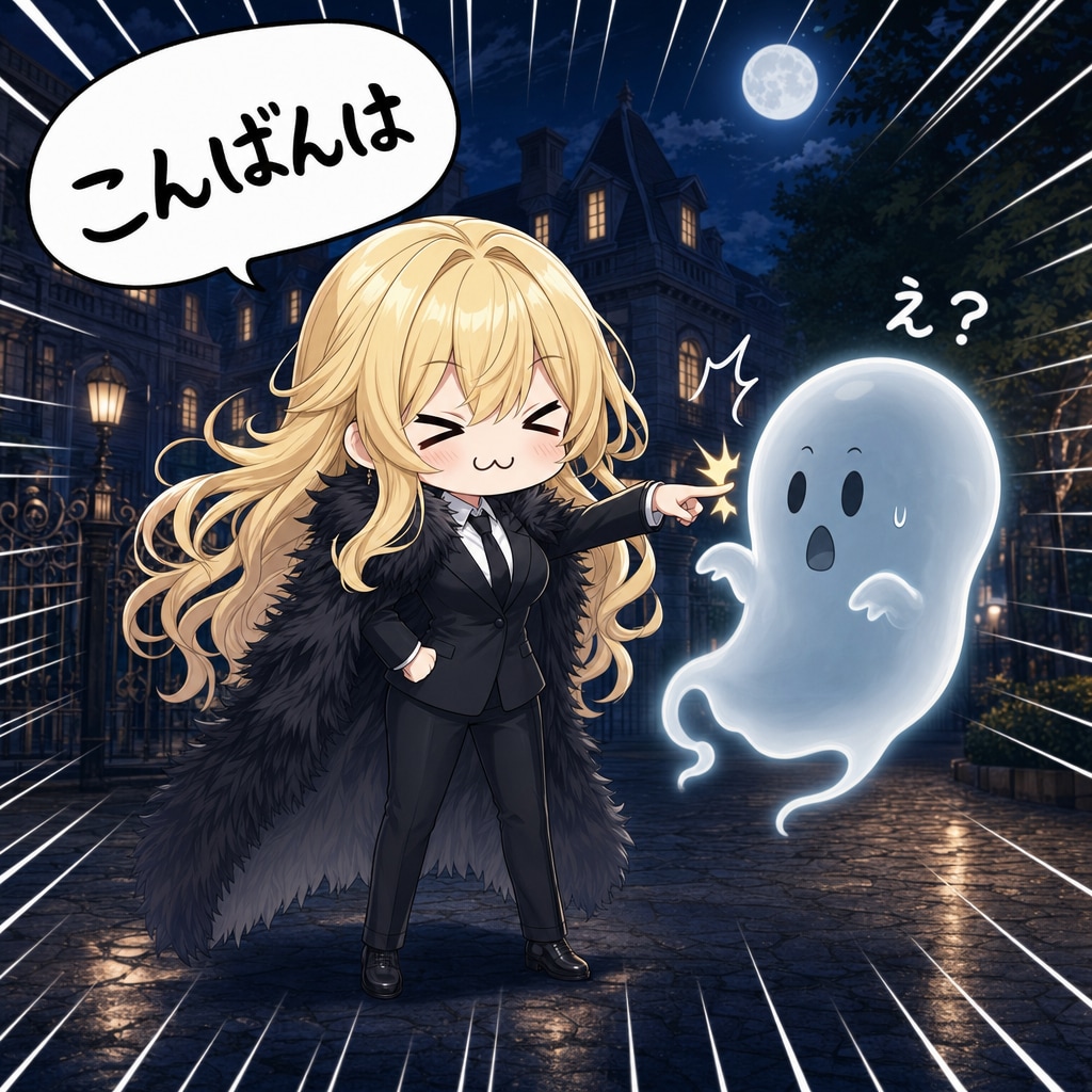 幽霊とエリザベス
