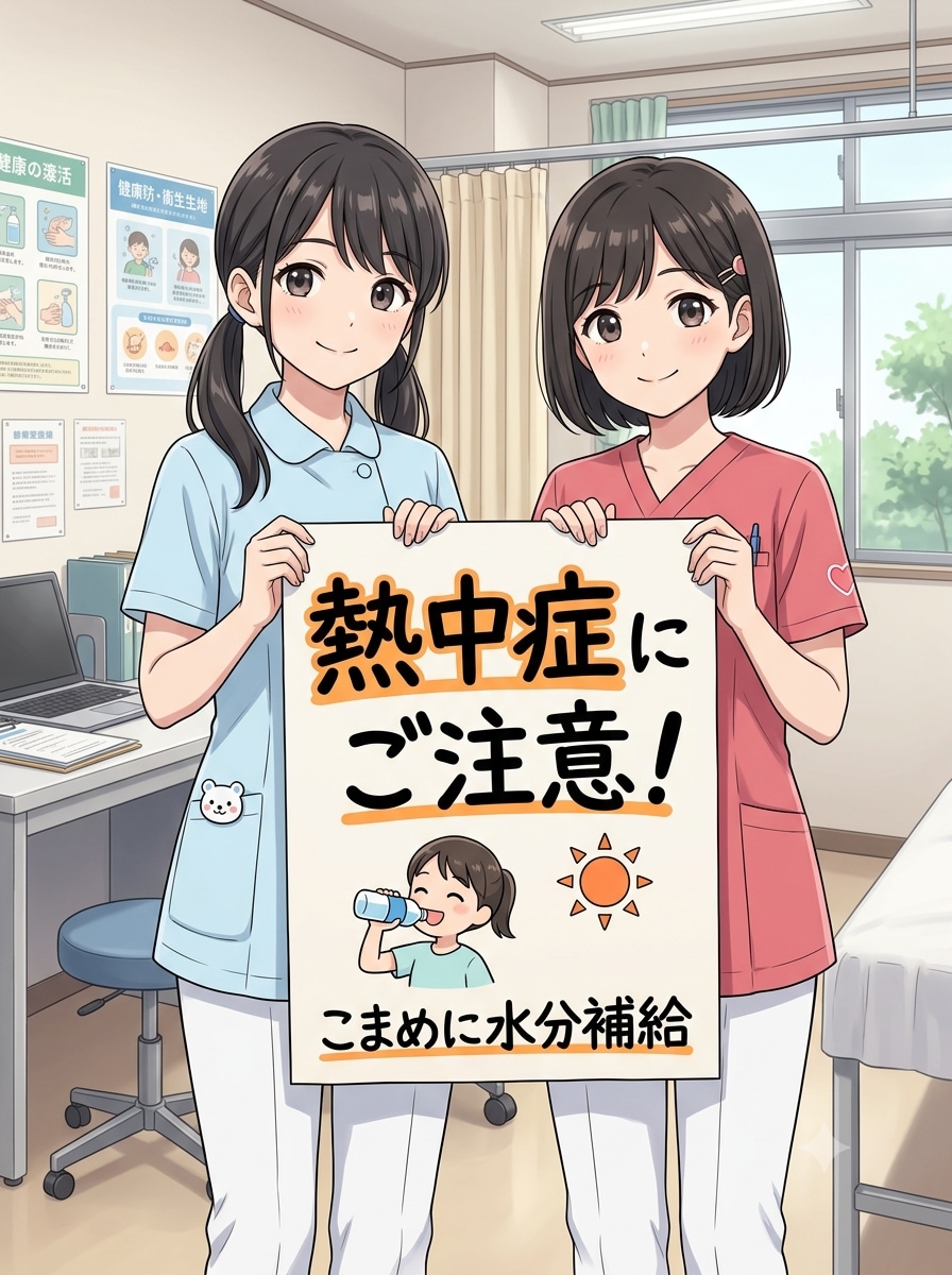 熱中症にご注意💦💦