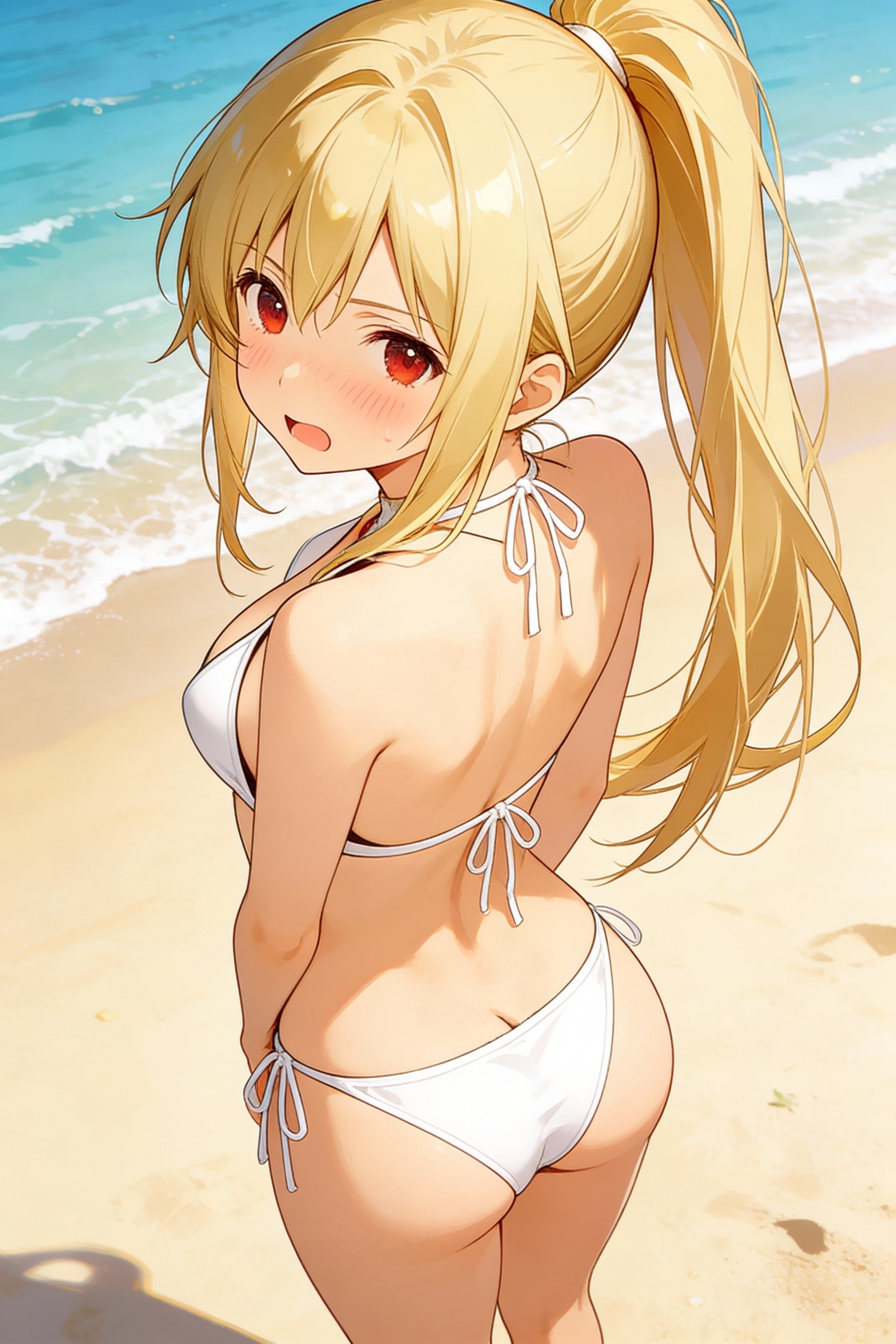 ちょっと、どこ見てるのよ