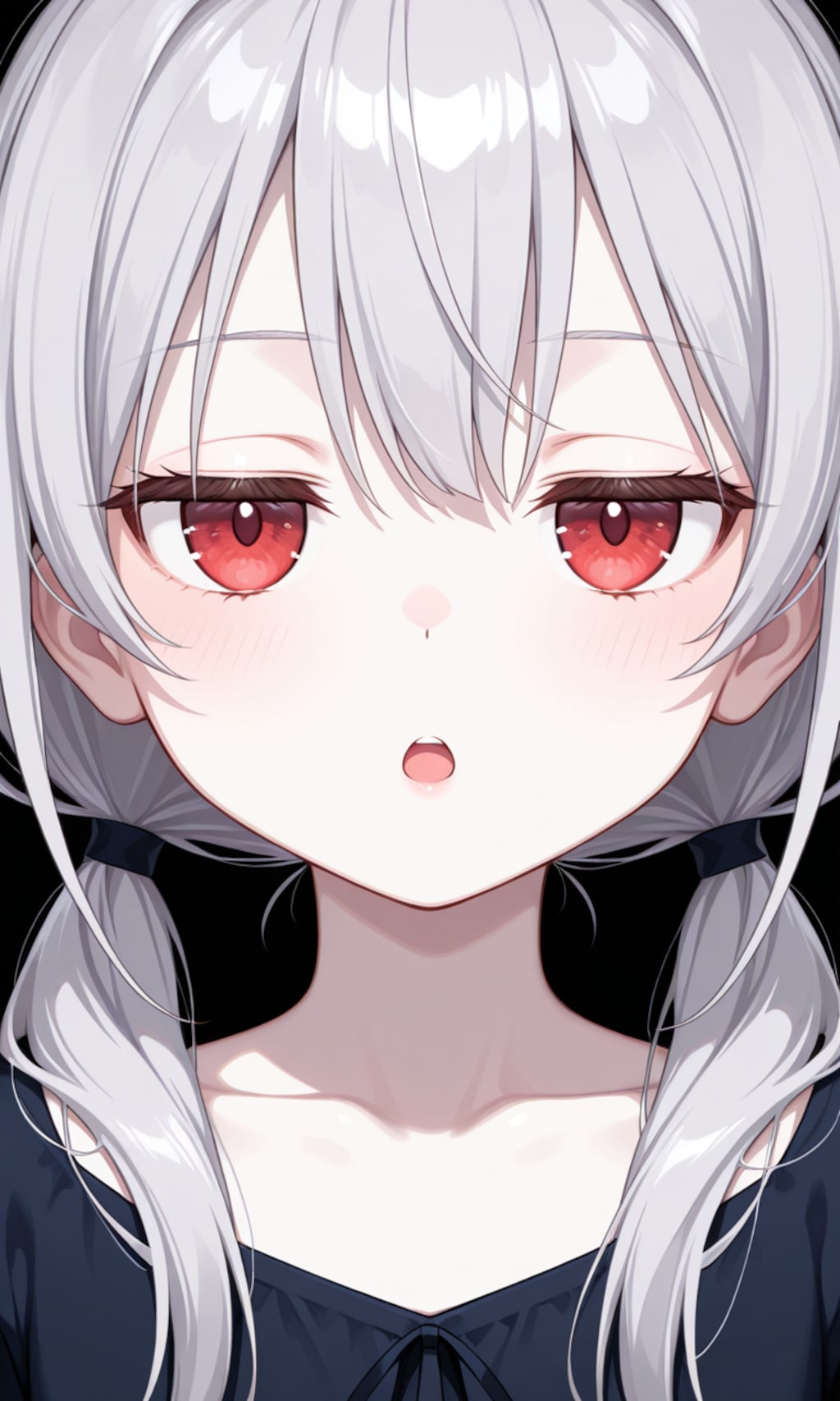 アイちゃんの顔面ドアップ