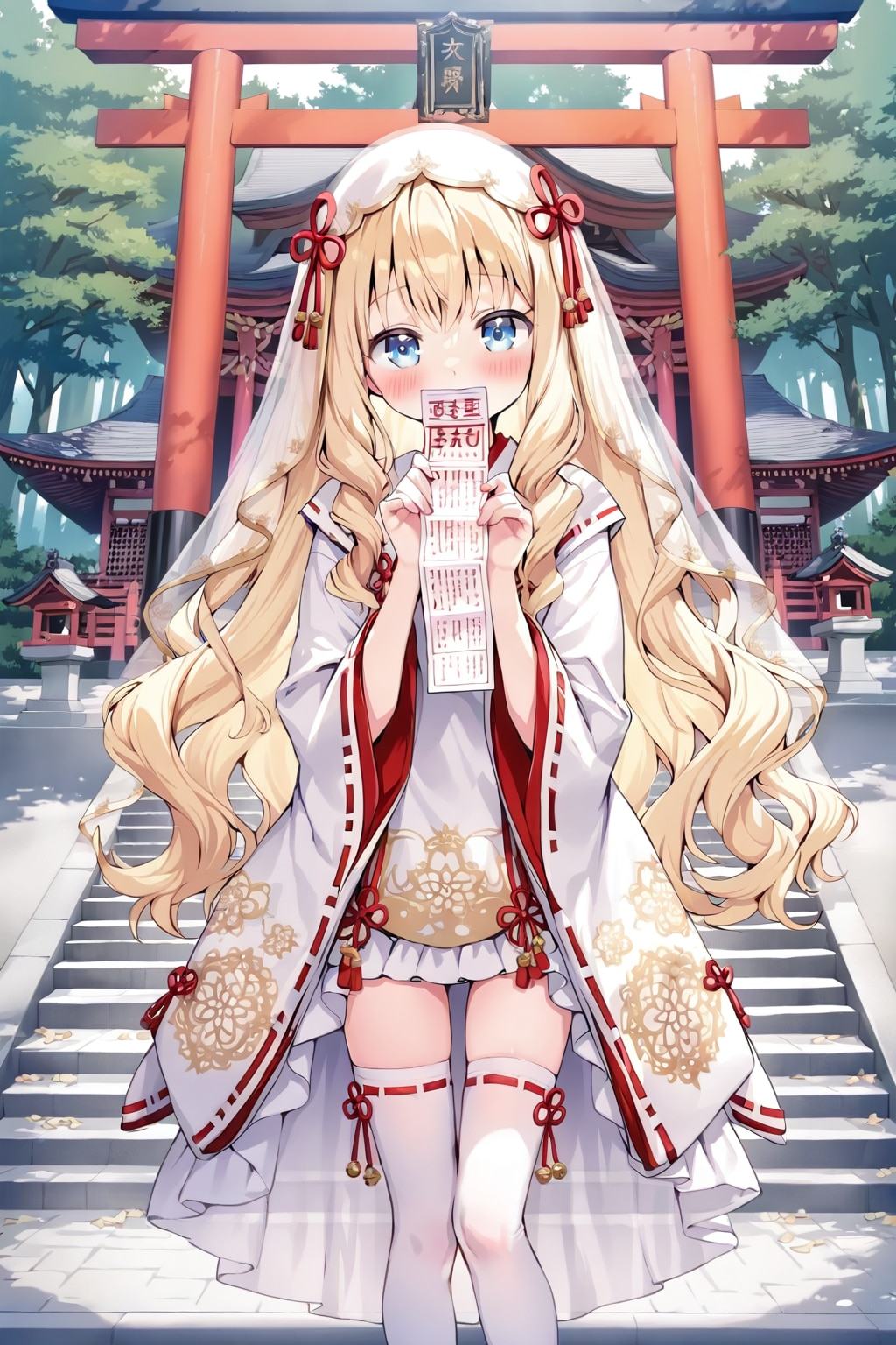 聖女さまとおみくじ