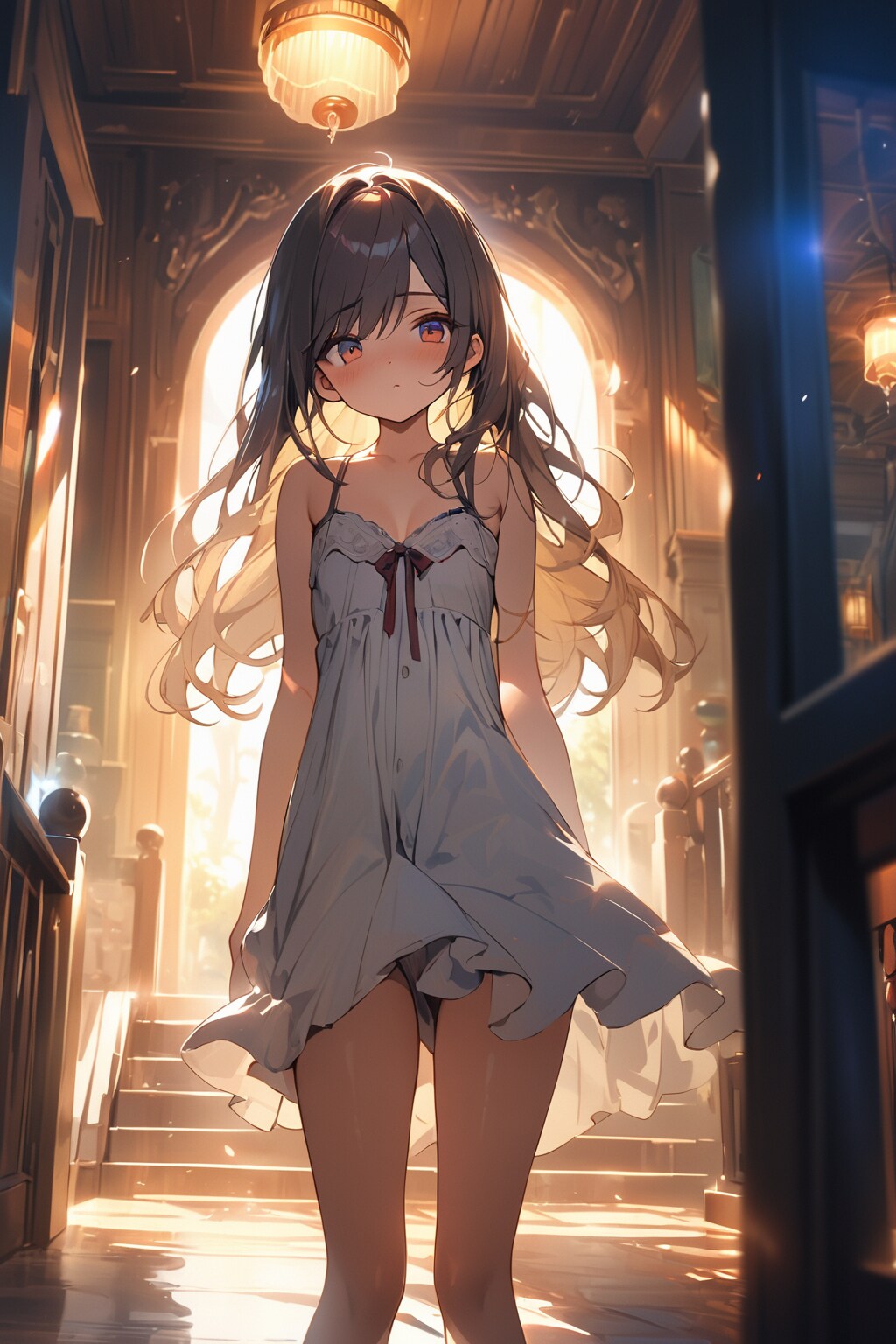 ワンピース幼女と洋館