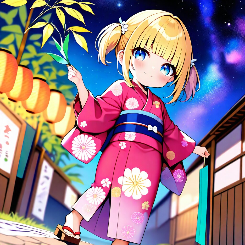 七夕祭りだよー♪