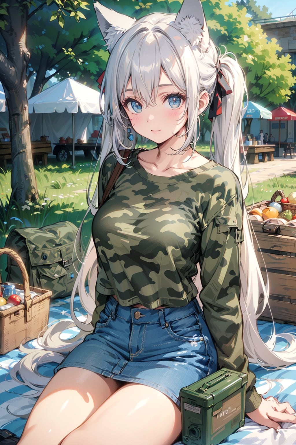 フリーマーケットだよ🐺✨