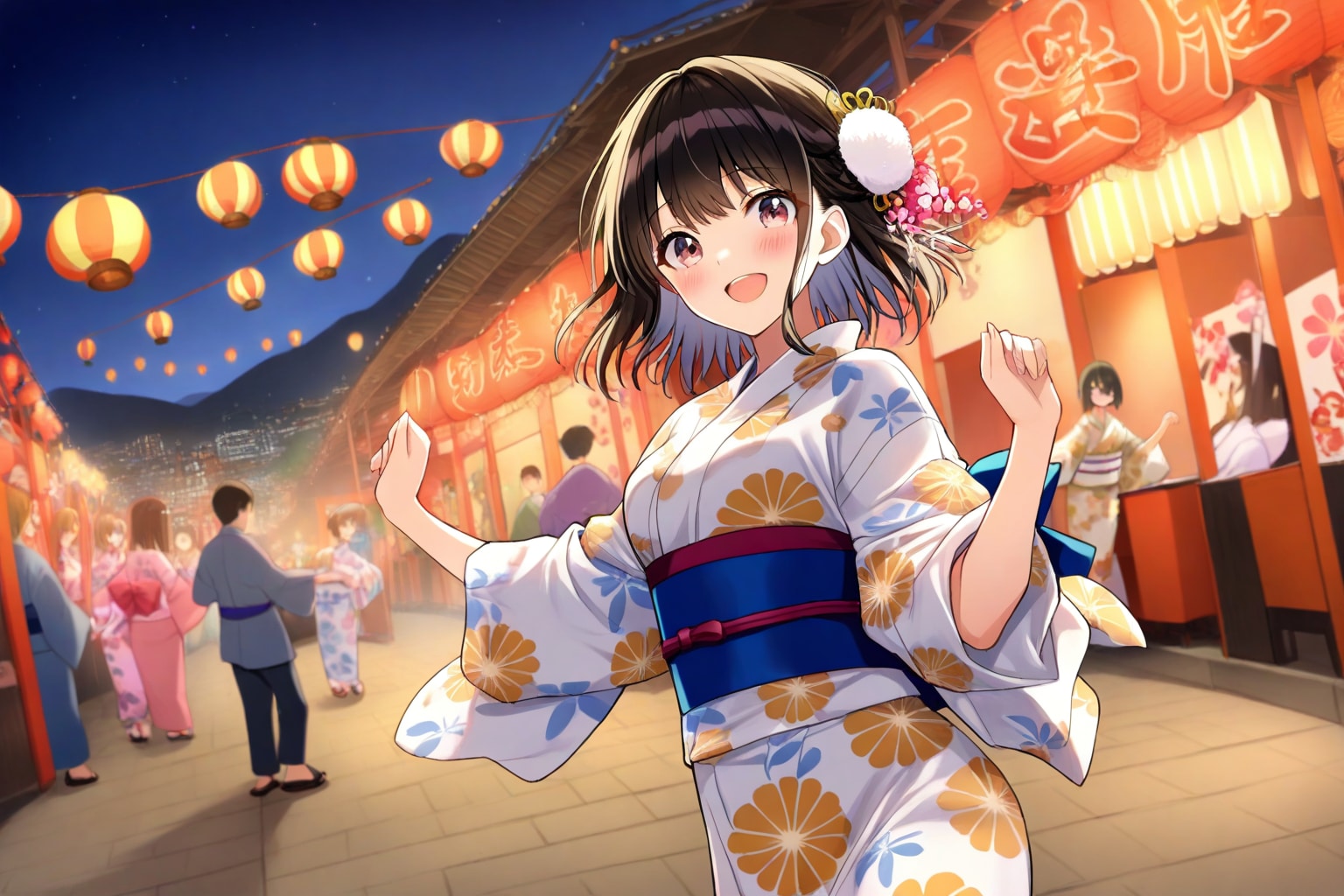 浴衣 #16　PRISM | の人気AIイラスト・グラビア