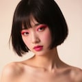 黒髪ショートボブ 5枚目