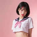 黒髪ショートボブ 8枚目