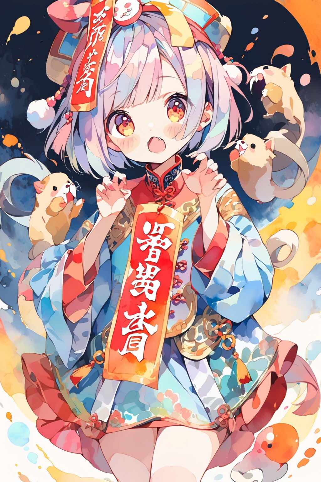 パステルキョンシー | の人気AIイラスト・グラビア