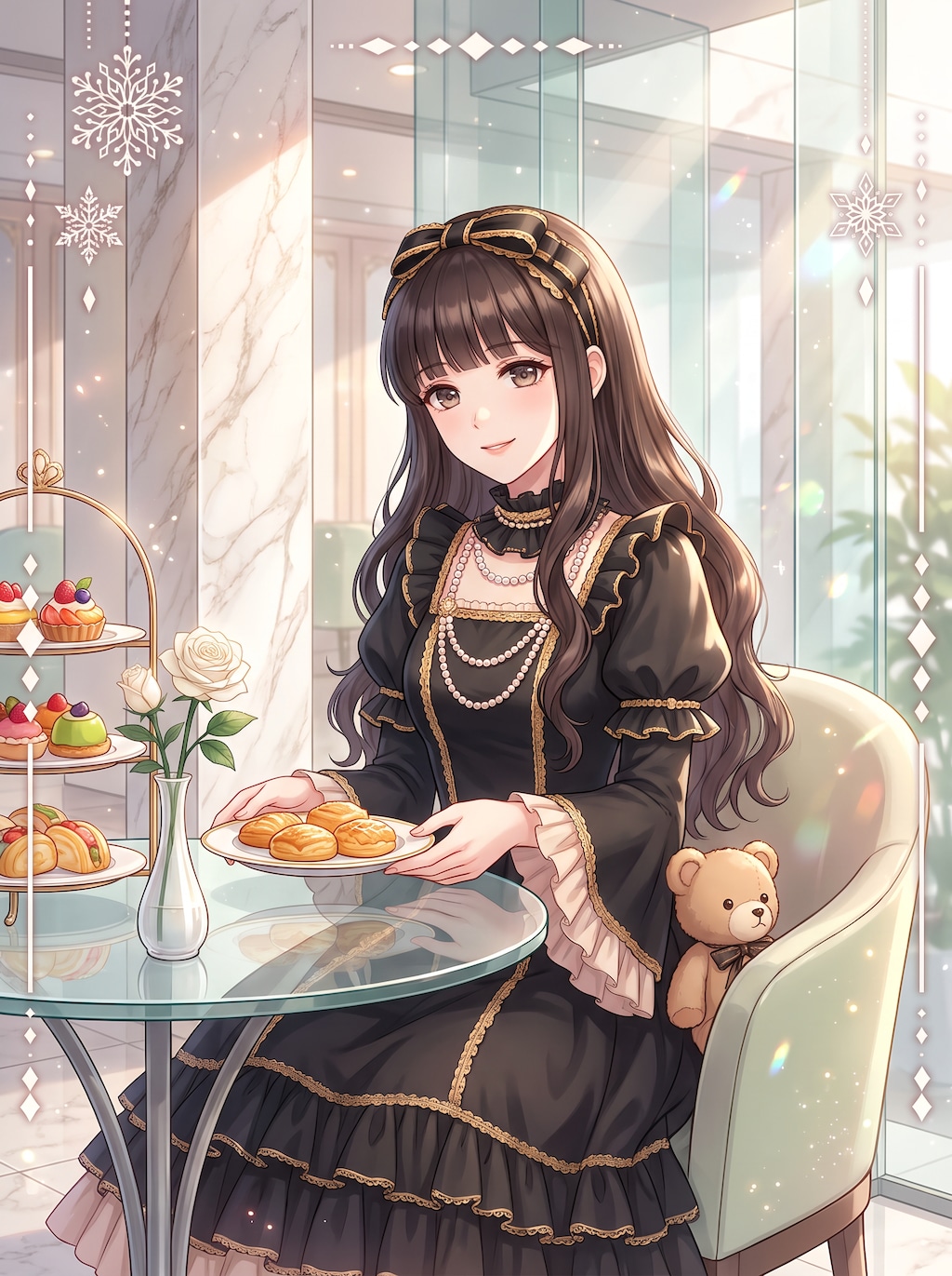 黒薔薇午餐の令嬢