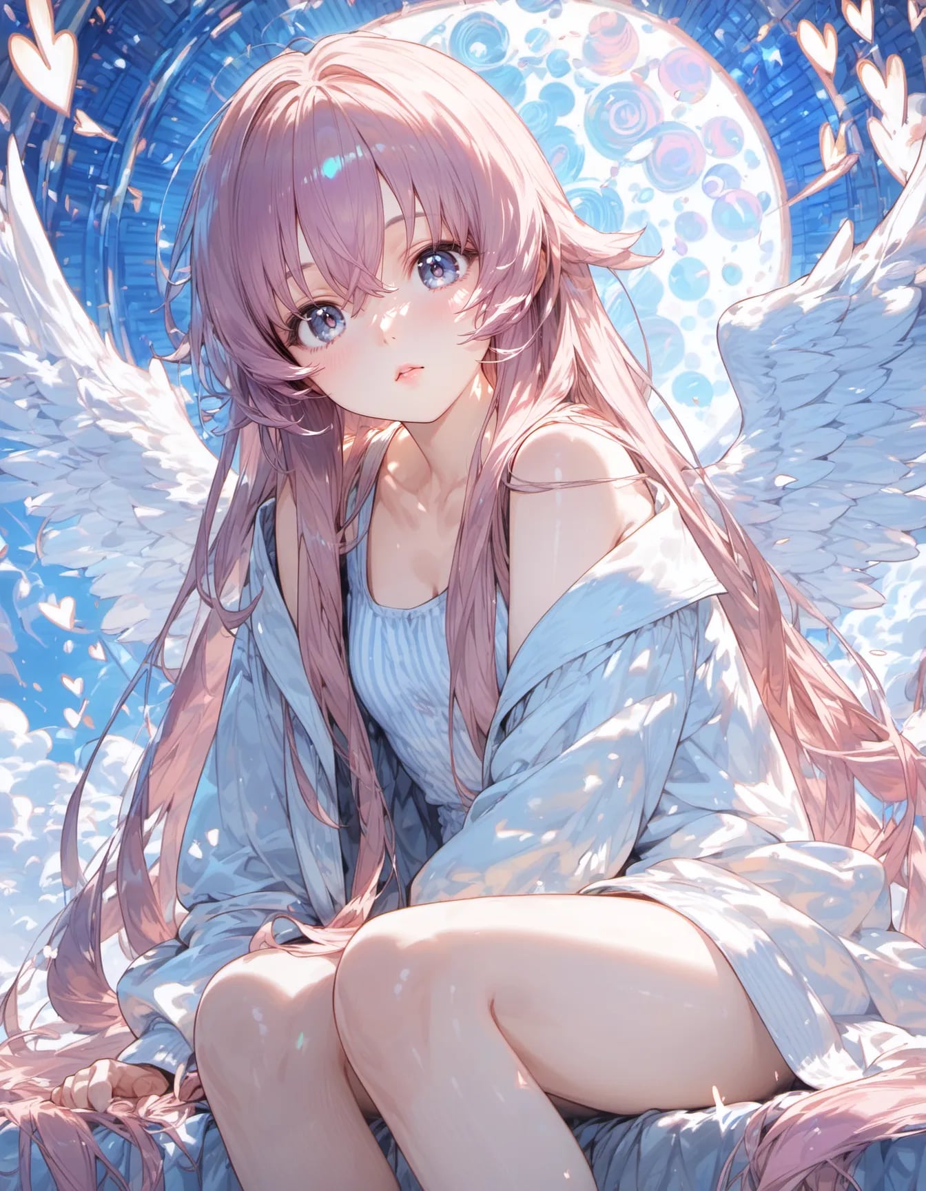 Heaven in Soft Blue